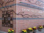Castro Valley Library Entrance Sign